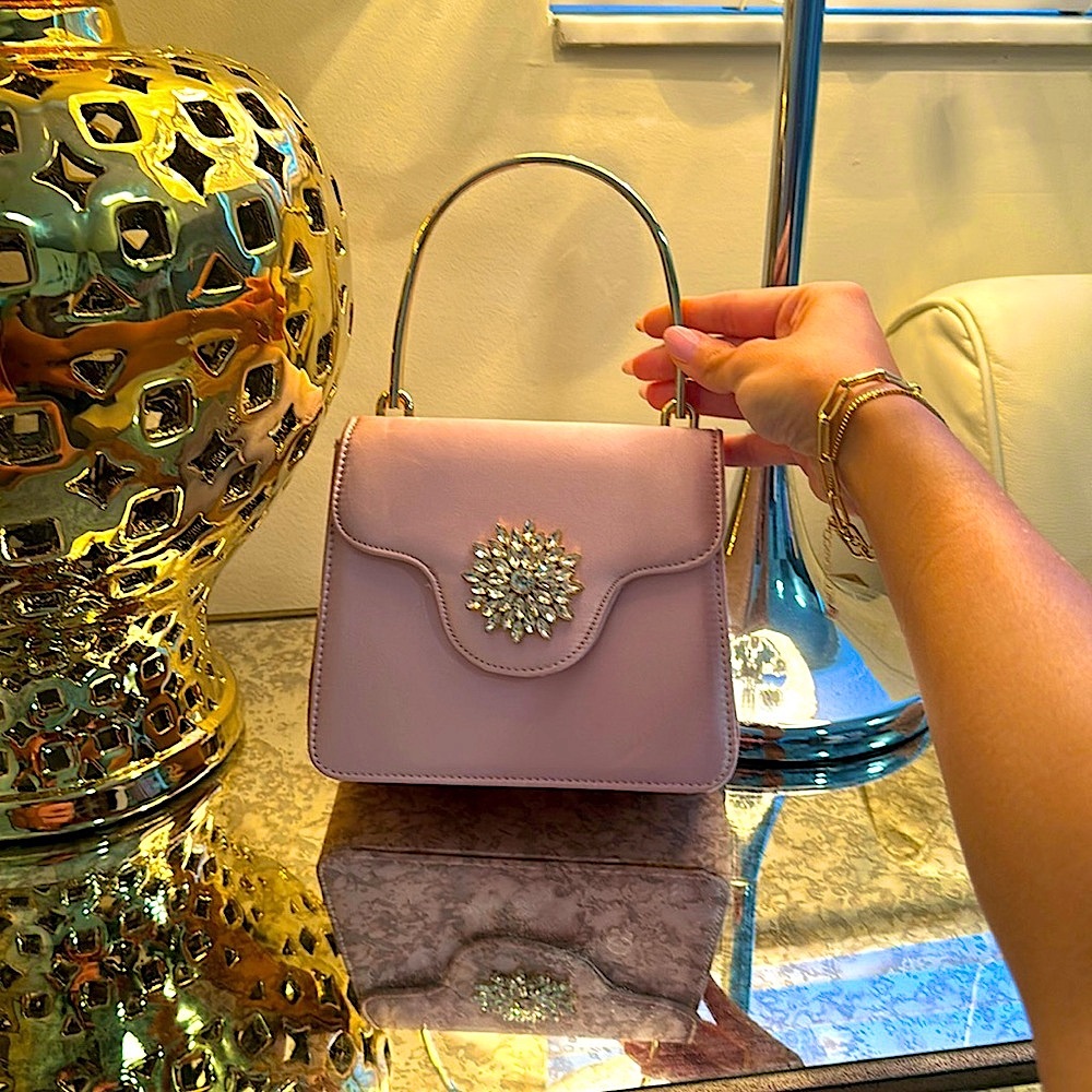 NWT Satin Bag